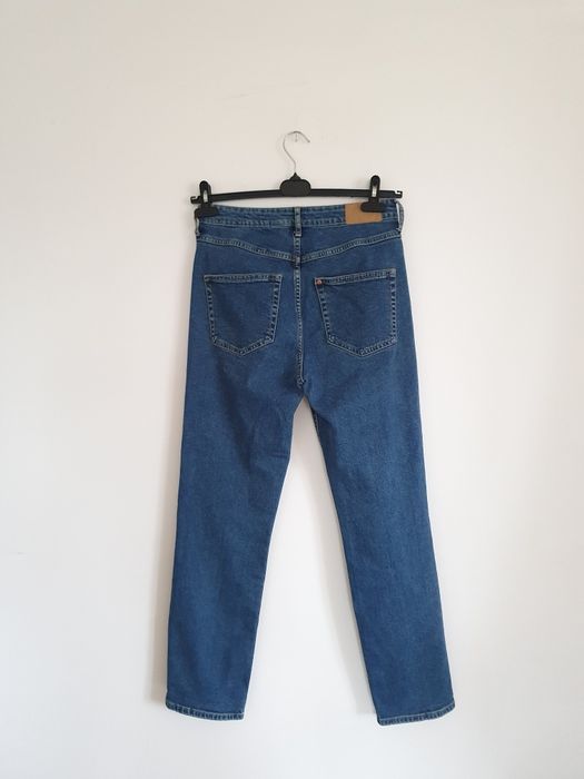 Jeansy H&M z wysokim stanem