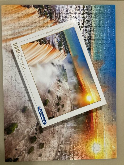 Puzzle waterfall 1000 peças Clementoni