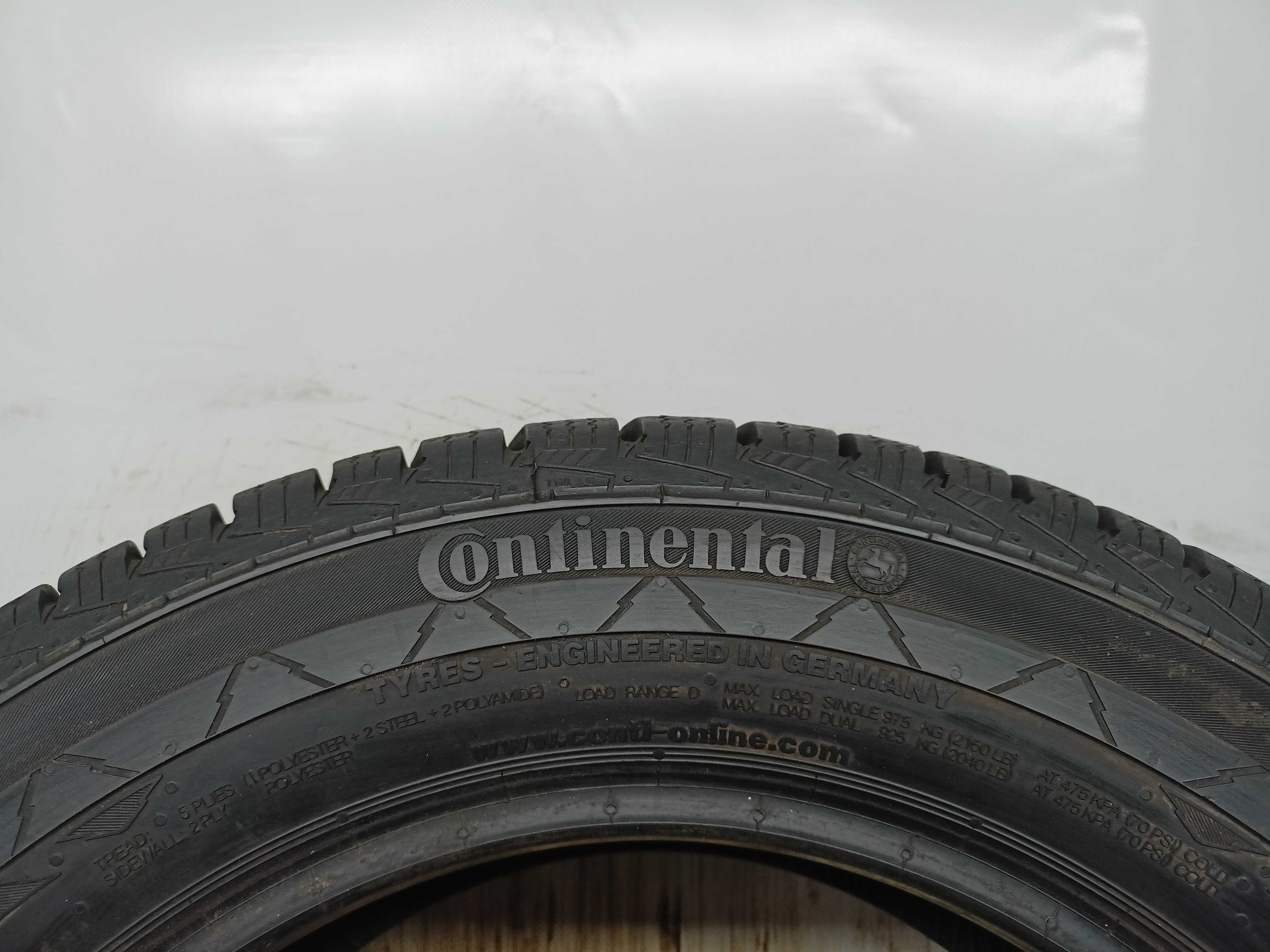 Continental VancoWinter 2 205/65/16C 2018rok 107/105T 10,4mm (2360)