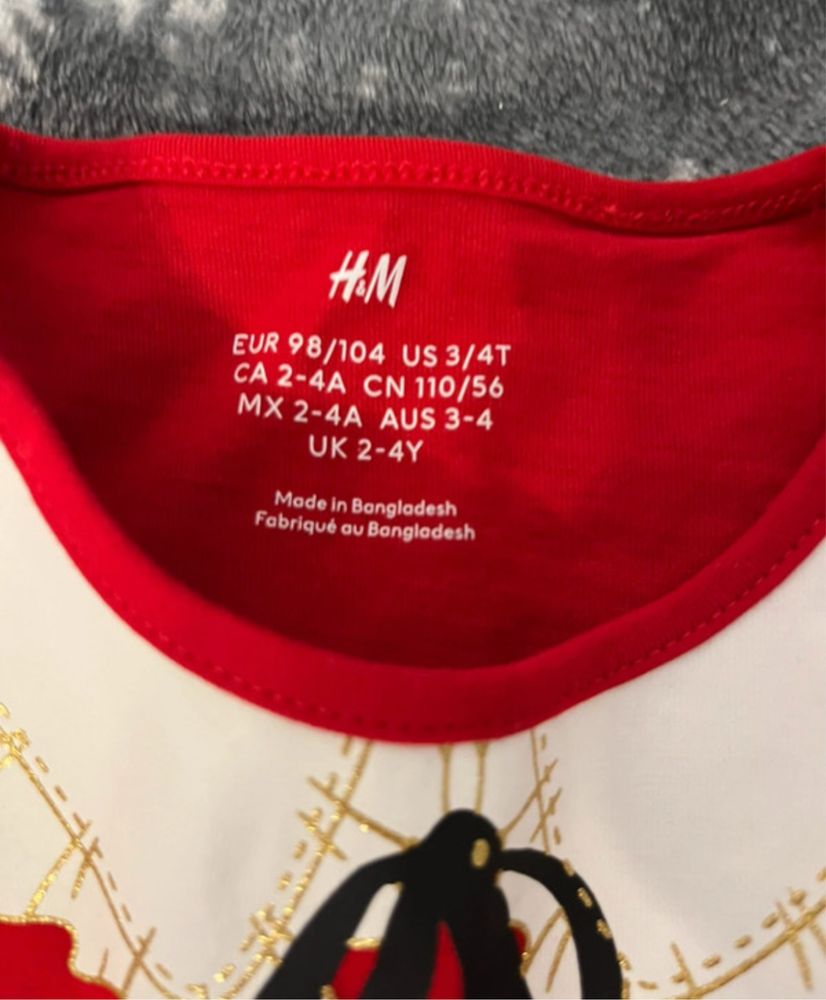 Sukienka swiateczna h&m