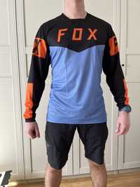 Koszulka rowerowa z dlugim rekawem fox, koszulka sportowa