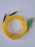 Patchcord światłowodowy SC/APC-ST/UPC Duplex 3m NOWY