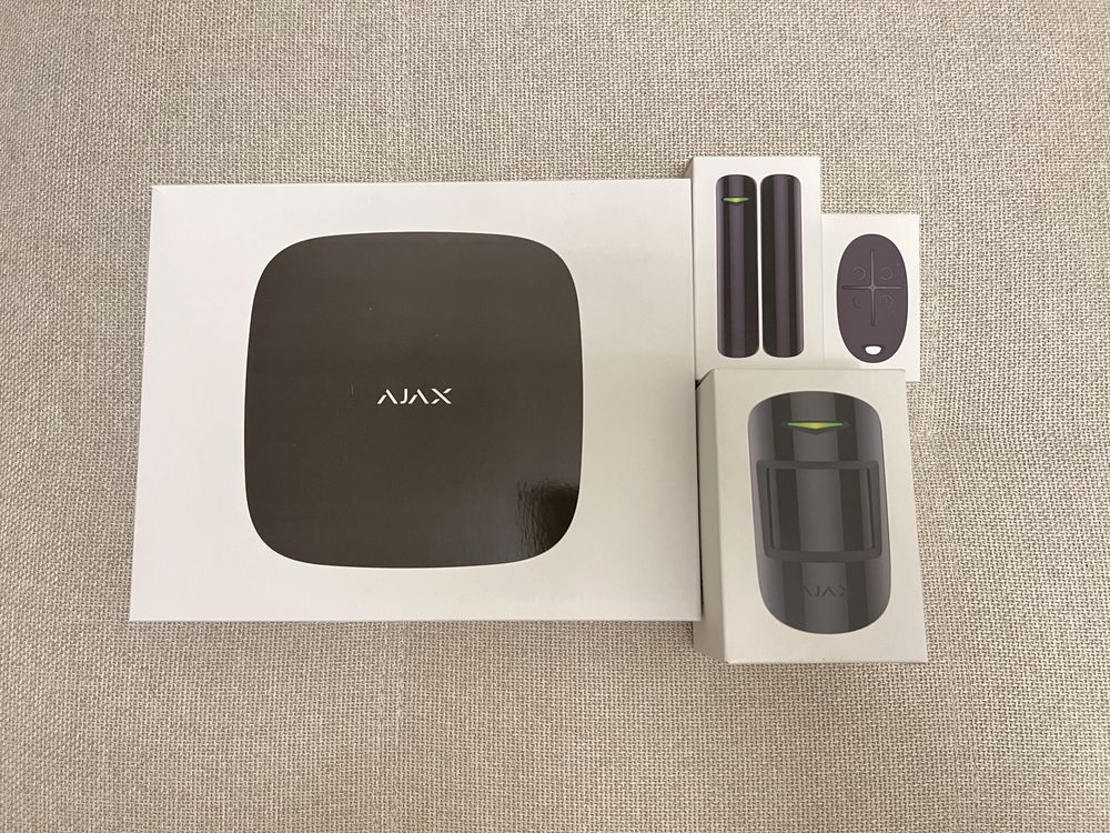 Комплект Ajax StarterKit Home Security Black