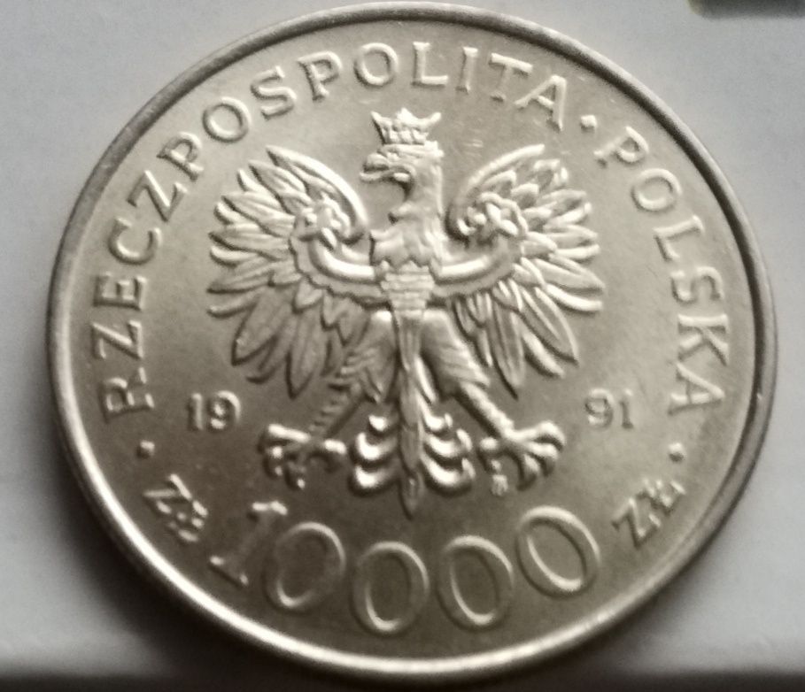 Moneta 10000 z 1991r