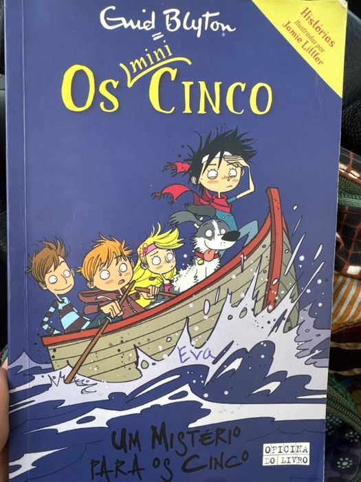Livro os mini 5 bom estado