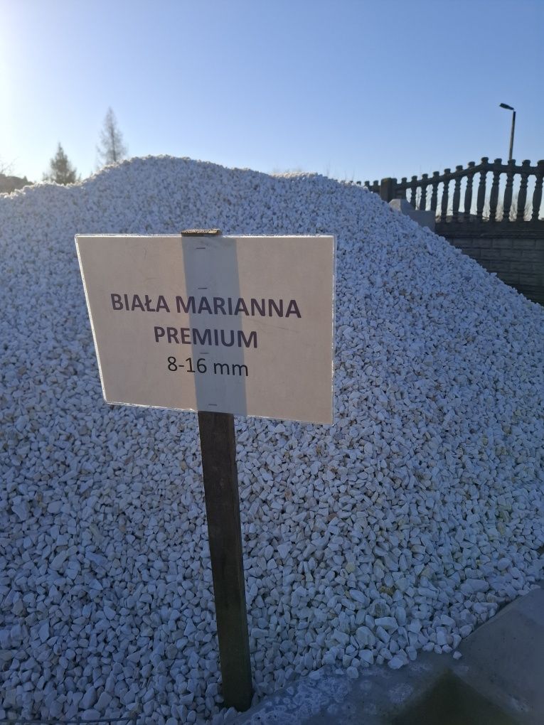 Kamień ozdobny biała marianna biały kamień Sierpc Rypin Żuromin Mława