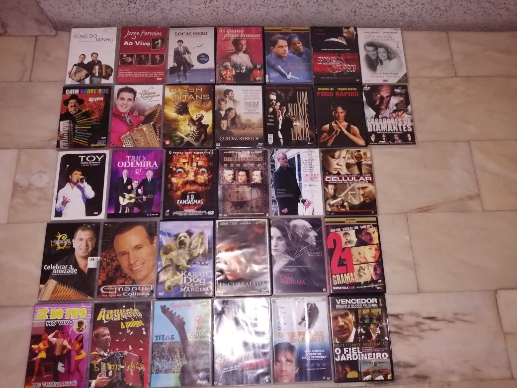 Lote 82 filmes tudo 20€