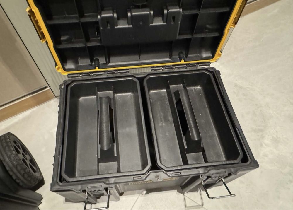 Skrzynie walizki kufry DeWalt ToughSytem2.0 bdb dodatki