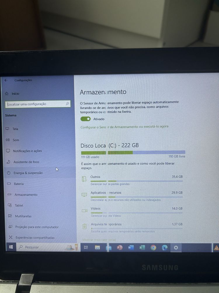 Notebook Windows 10 Pro