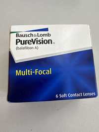 Soczewki miesieczne PureVision Multi-Focal