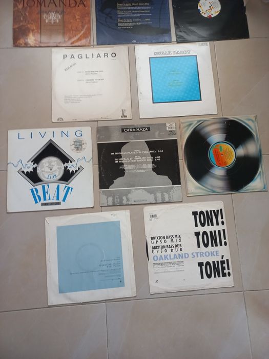 Pack 10x discos maxi bee ges ,ofra haza , pagliaro , jomanda