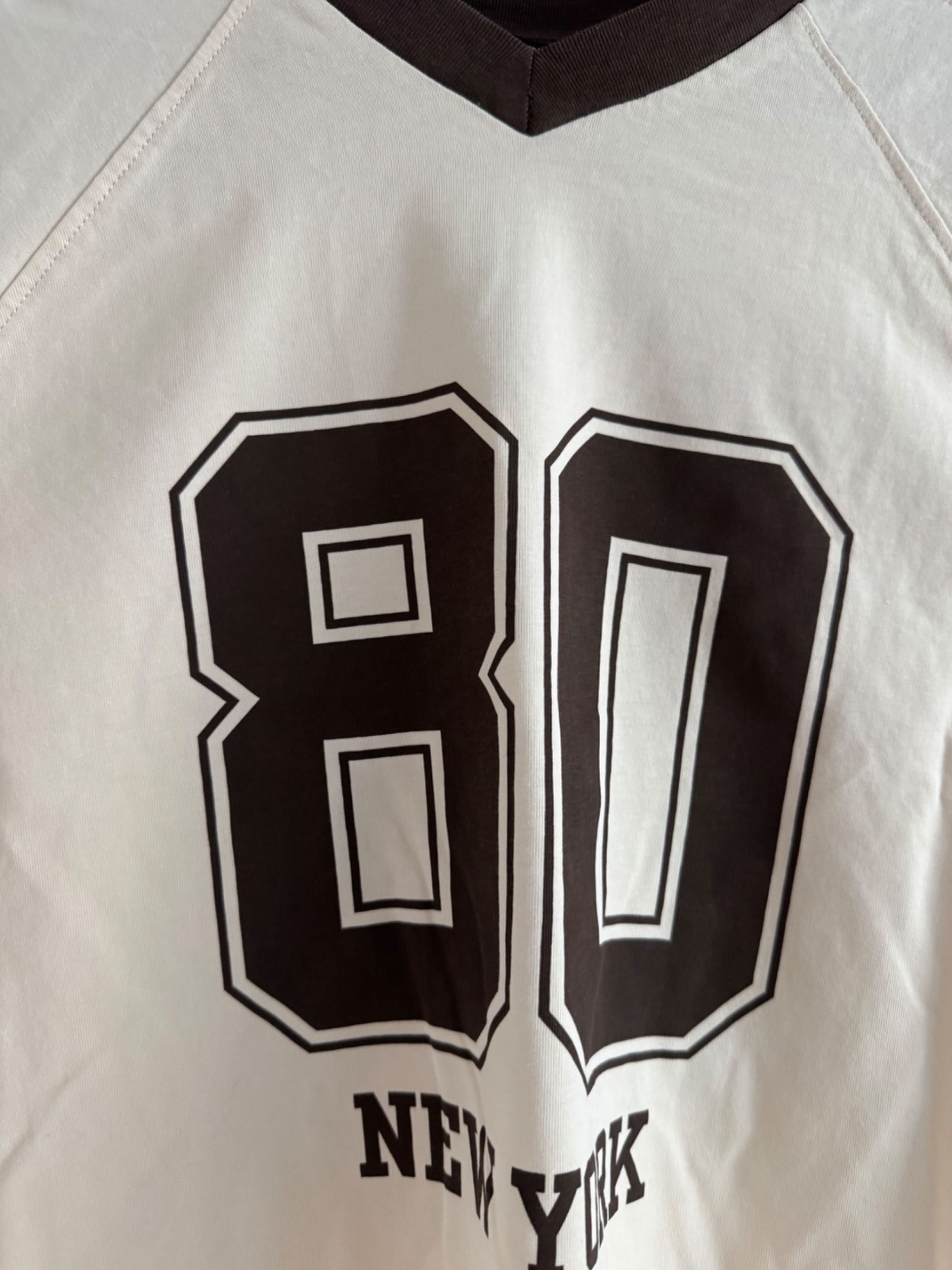 Zara T-shirt koszulka oversize NY M