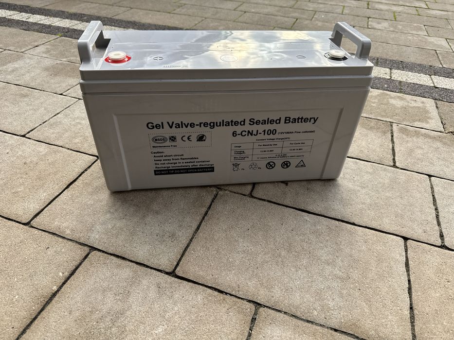 Акумулятор PowMr 100 AH 12 V (1200W*h)