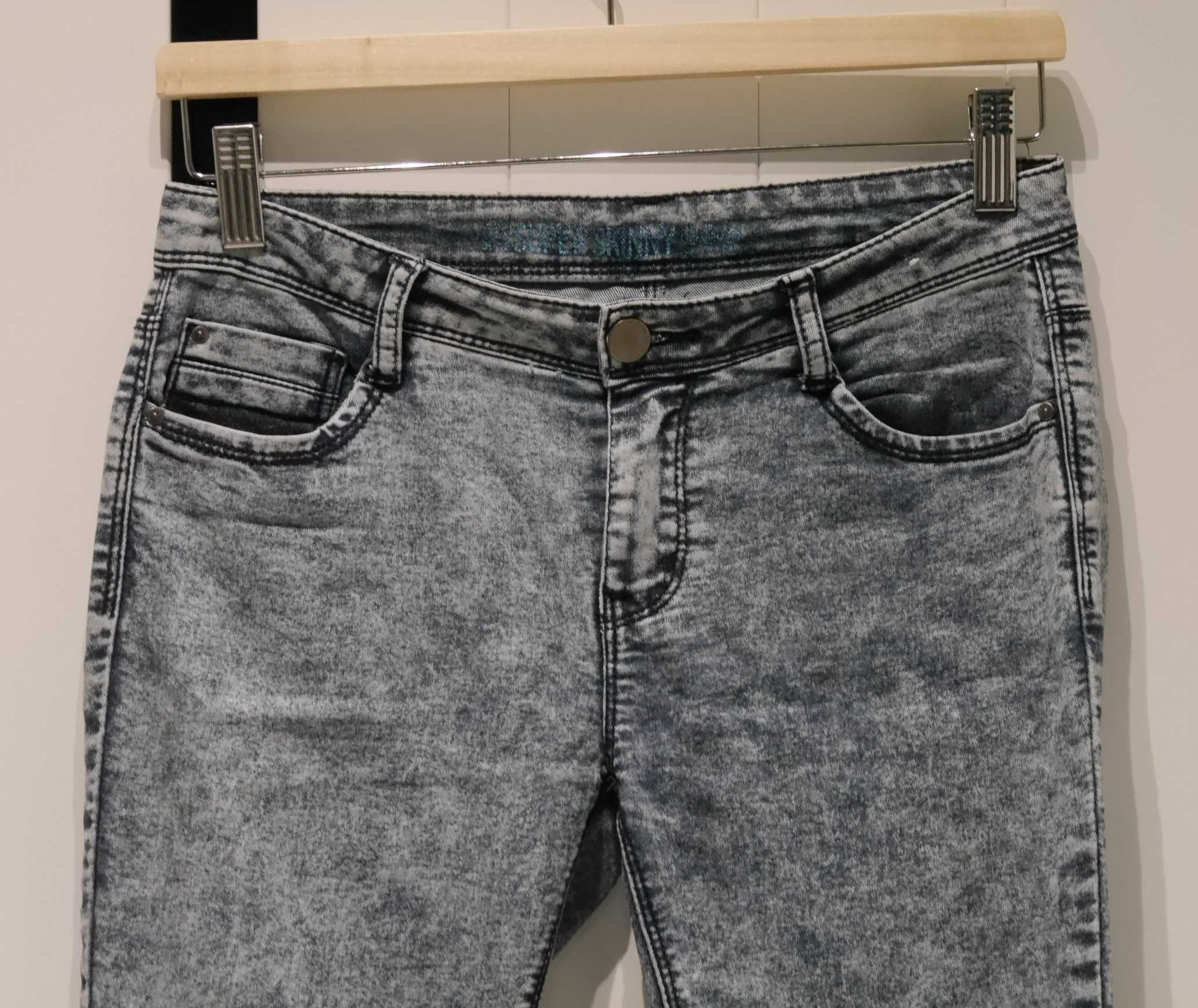 Denim CQ spodnie marmurkowe 36 S