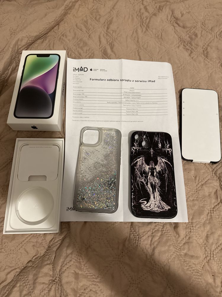 iPhone 14 128Gb nowy z ubezpieczenia