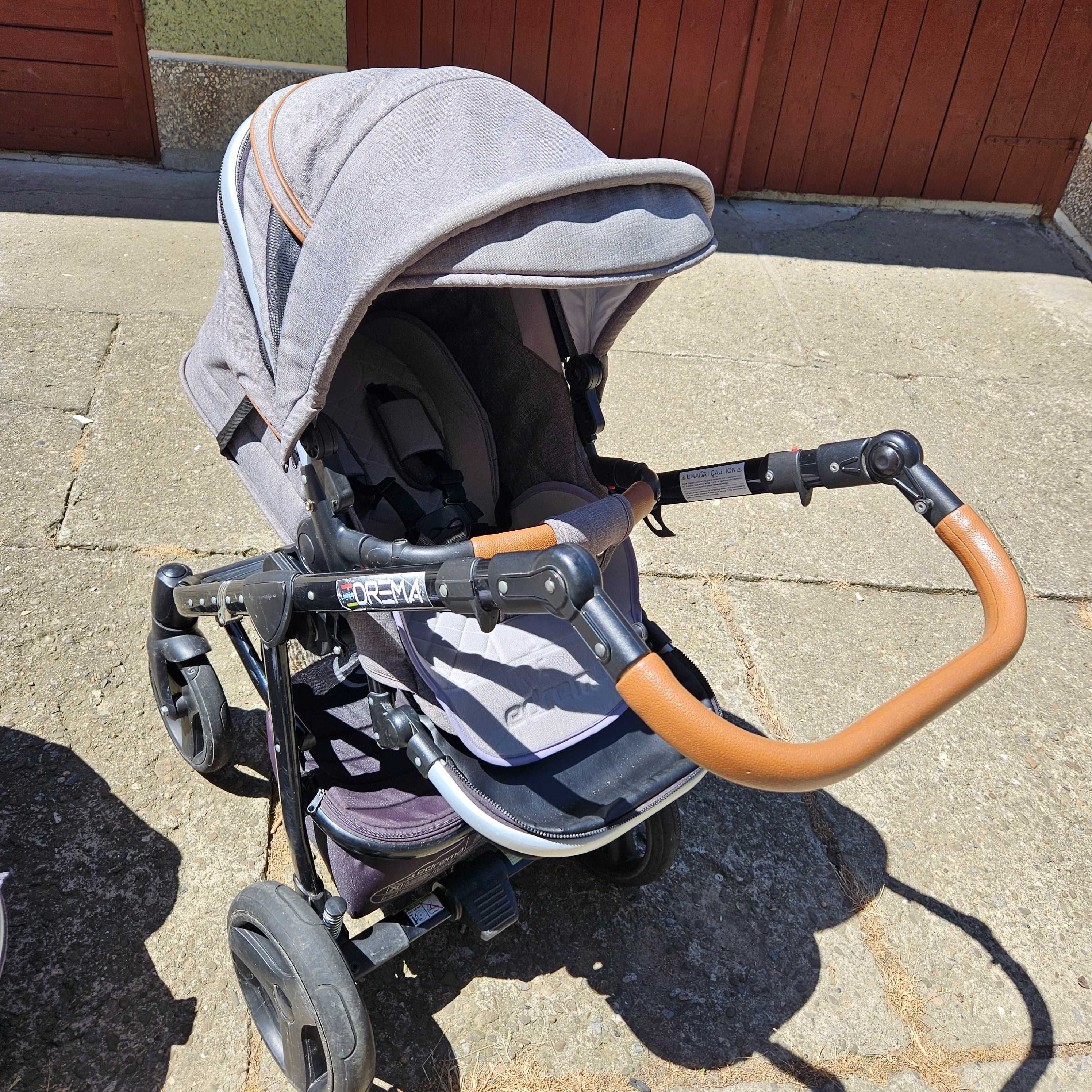 Wózek 2w1 plus fotelik z bazą marki Cybex
