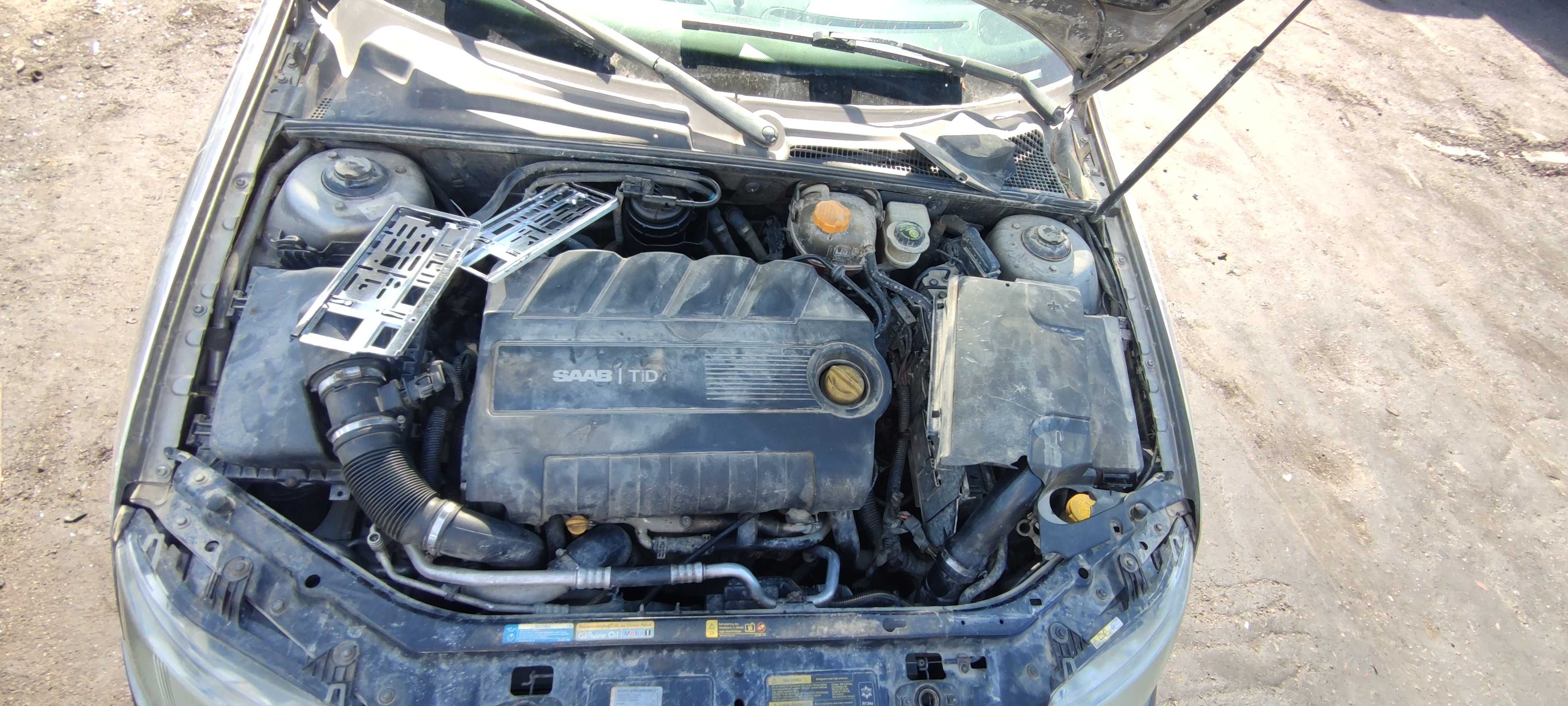Saab 93 9-3 II 1.9 TiD 04 Wszystkie Części Lakier 279 HAK Xenon Silnik