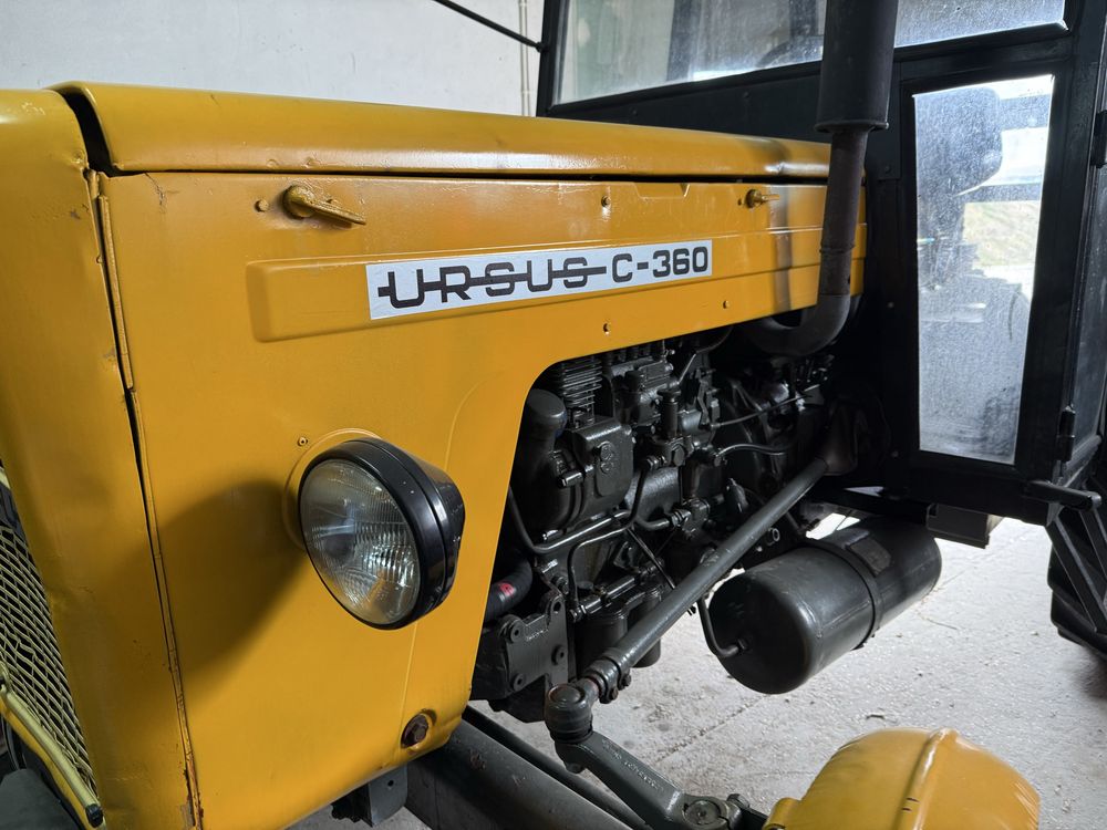 Ursus c360 po remoncie Zabytek zarestrowany garażowany
