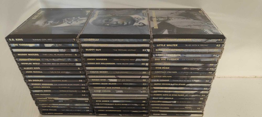 MESTRES DO BLUES Coleção  60CDs Edições ALTAYA Original de 1995