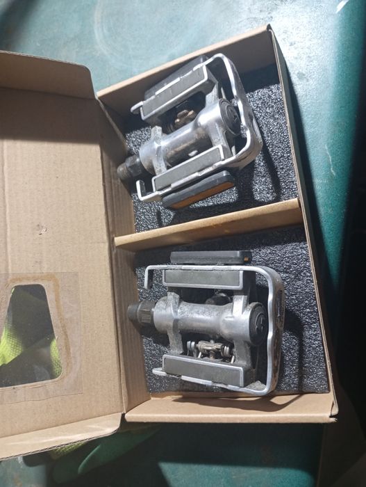 Shimano PD-M324 pedały SPD/platformowe – używane, sprawne