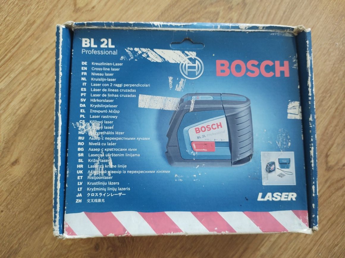 Профессиональный лазерный уровень нивелир Bosch BL 2L.