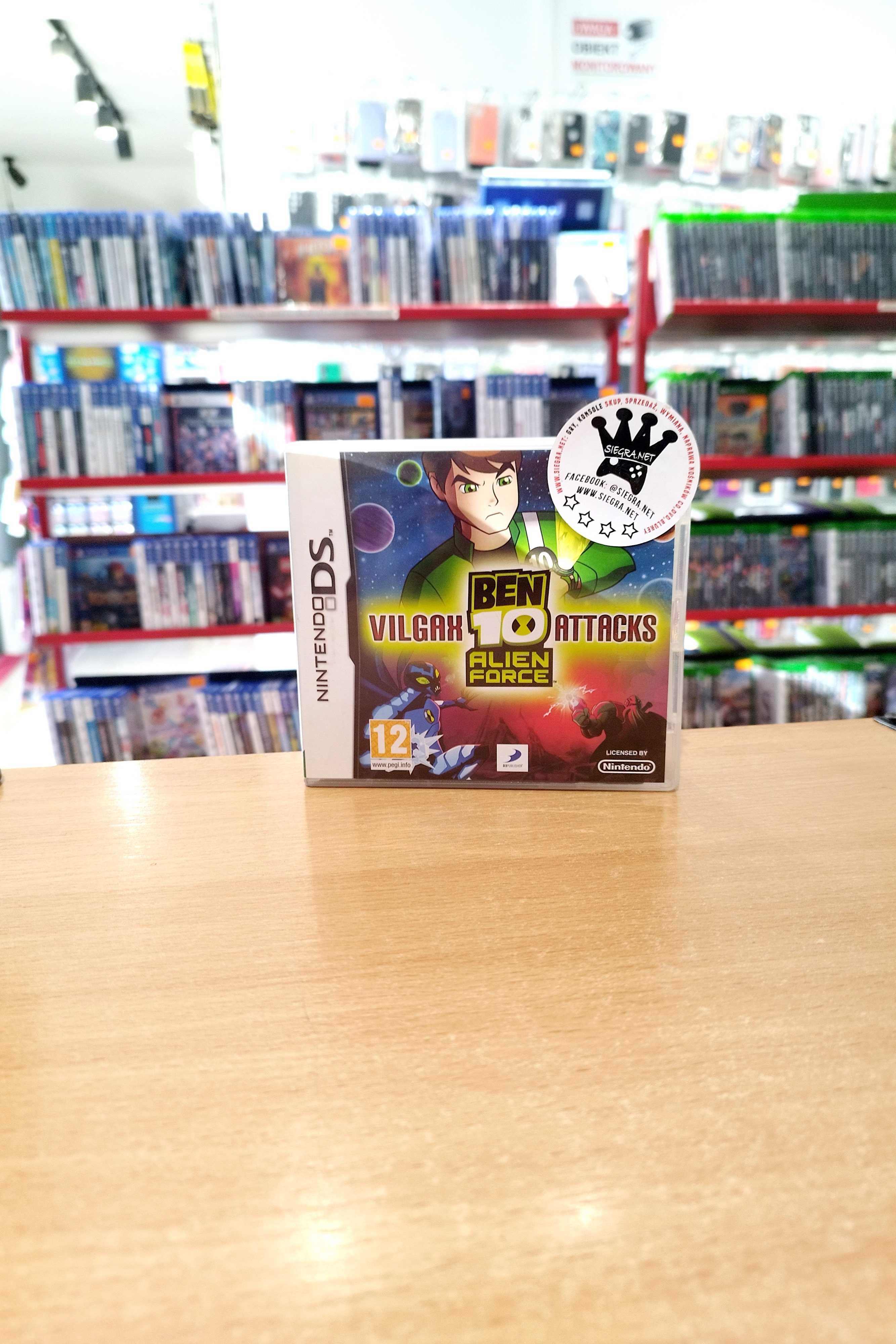 Ben 10 alien force vilgax attacks Nintendo DS