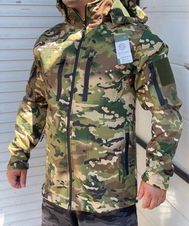 Армейская куртка Soft Shell для военных. Тактическая куртка Soft Shell