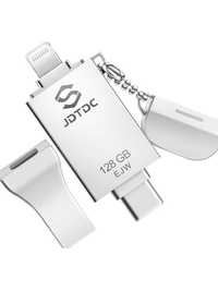 Pendrive USB Lightning USB C JDTDC 128gb