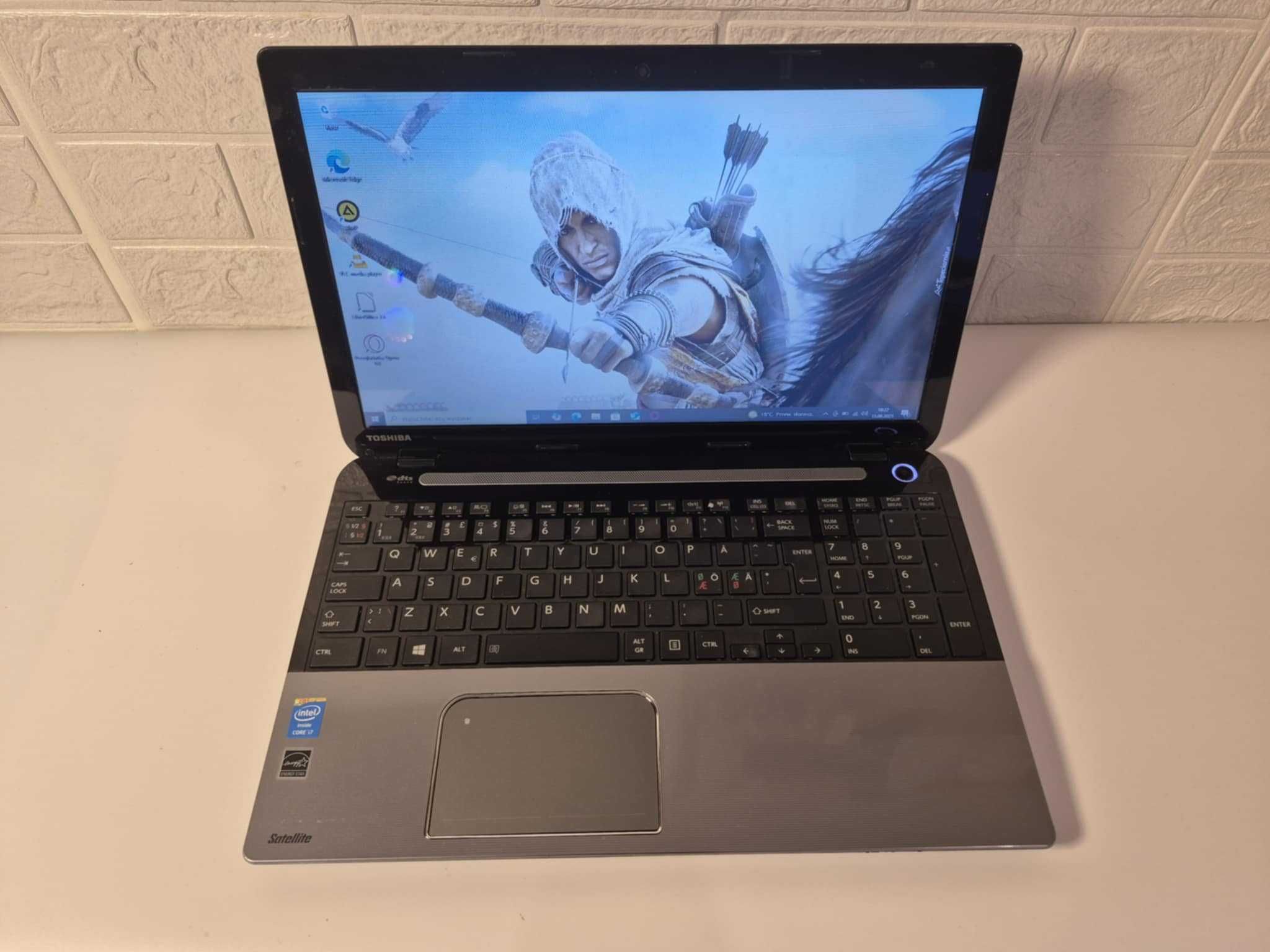 MOCNA Toshiba L50 i7/16GbDDR/256SSD-Nowy/IntelHD/BATERIA-Nowa