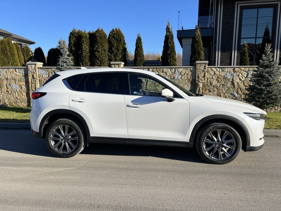 Mazda cx-5 diesel signature 2019 коричневий салон найвища комплектація