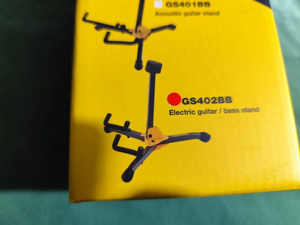 Hercules GS401BB statyw do gitary akustycznej.