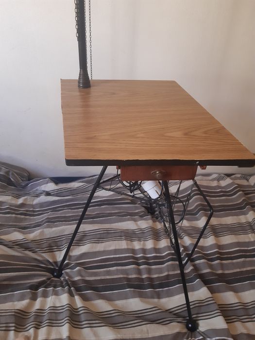 Tiffany Stara lampa podłogowa plus kinkiet