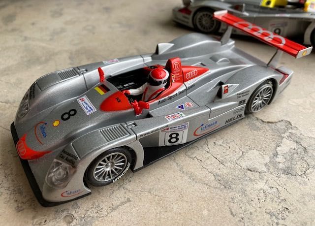 Slot cars, Pista SCX Scalextric carros de "Le Mans" 2000