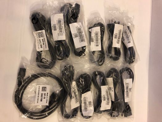 Kable zasilające 3 PIN, PC,TV, AGD, RTV -NOWE