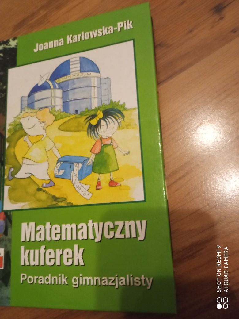 Książka matematyczny kuferek poradnik gimnazjalisty