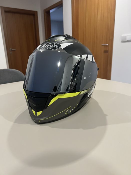 Capacete Airoh Spark Rise Preto Mate