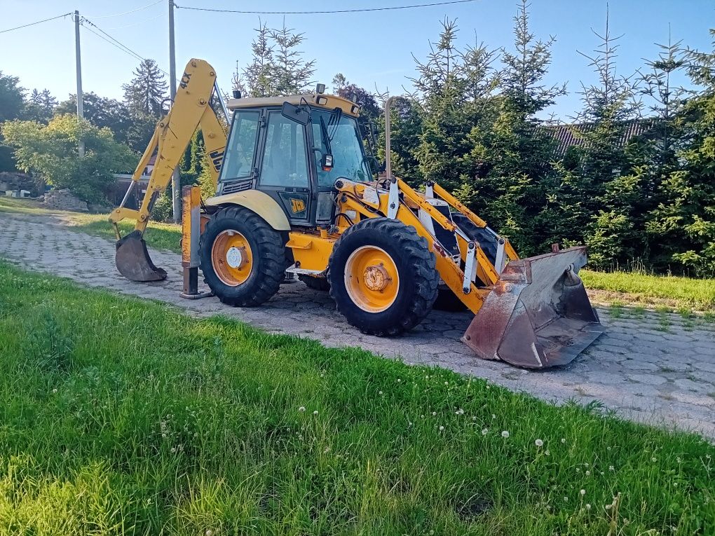 Koparko-ladowarka JCB 4CX 1997 PowerShift Turbo Szczęka Teleskop 4X4