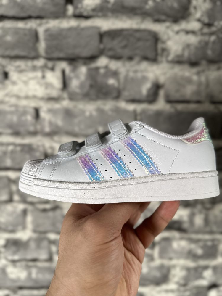 Adidas superstar кросівки ОРИГІНАЛ 100% шкіра 19 - 35 розмір