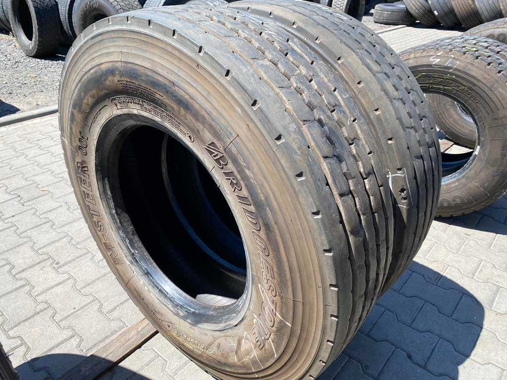 Opona ciężarowa przednia 315/80R22.5 BRIDGESTONE M-STEER 001 / 13-14mm