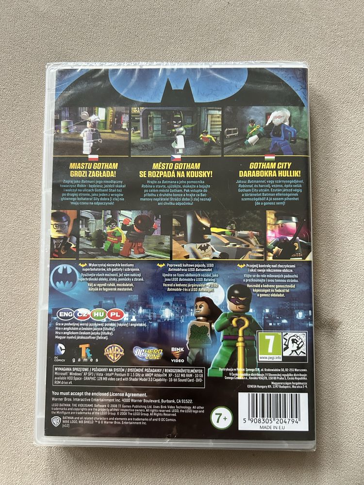 Lego Batman PC nowa gra w folii!