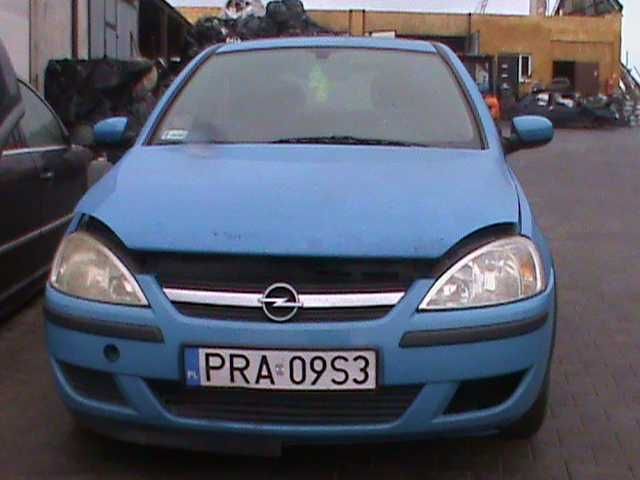 Opel Corsa C Lampy zderzak maska błotniki klapa drzwi Kod lakieru Z20A
