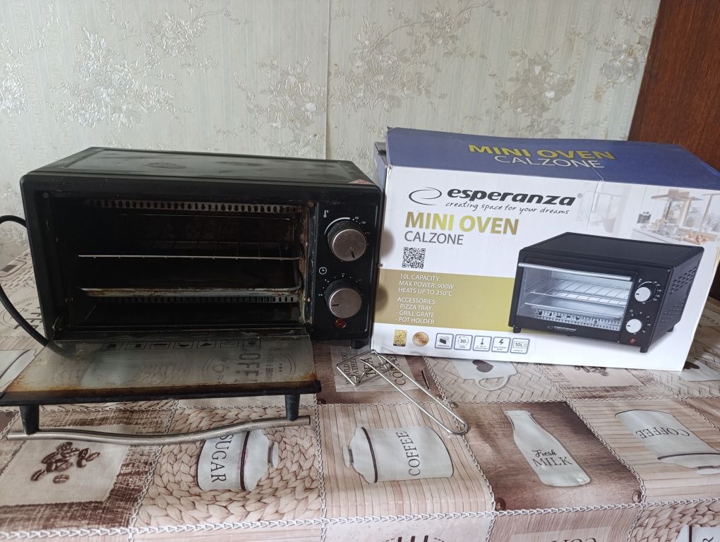 Продам мини печь рабочая б/у