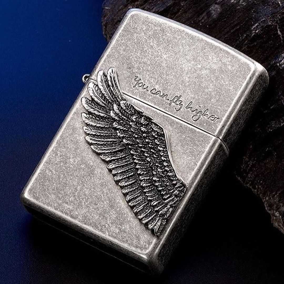 Запальничка Zippo You Can Fly Higher Silver бензинова нова в коробці