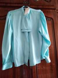 Жіноча блузка нова голубого кольору 52 розмір