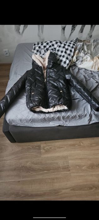 Ciepła pikowana kurtka