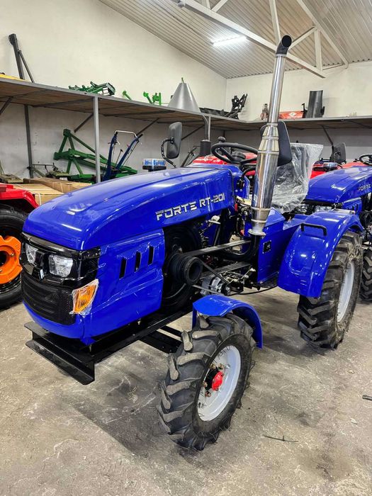 Минитрактор Форте 201 +плуг 2 корп. +фреза, трактор с доставкой