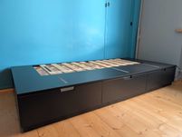 Rama łóżka IKEA Nordli 90x200
