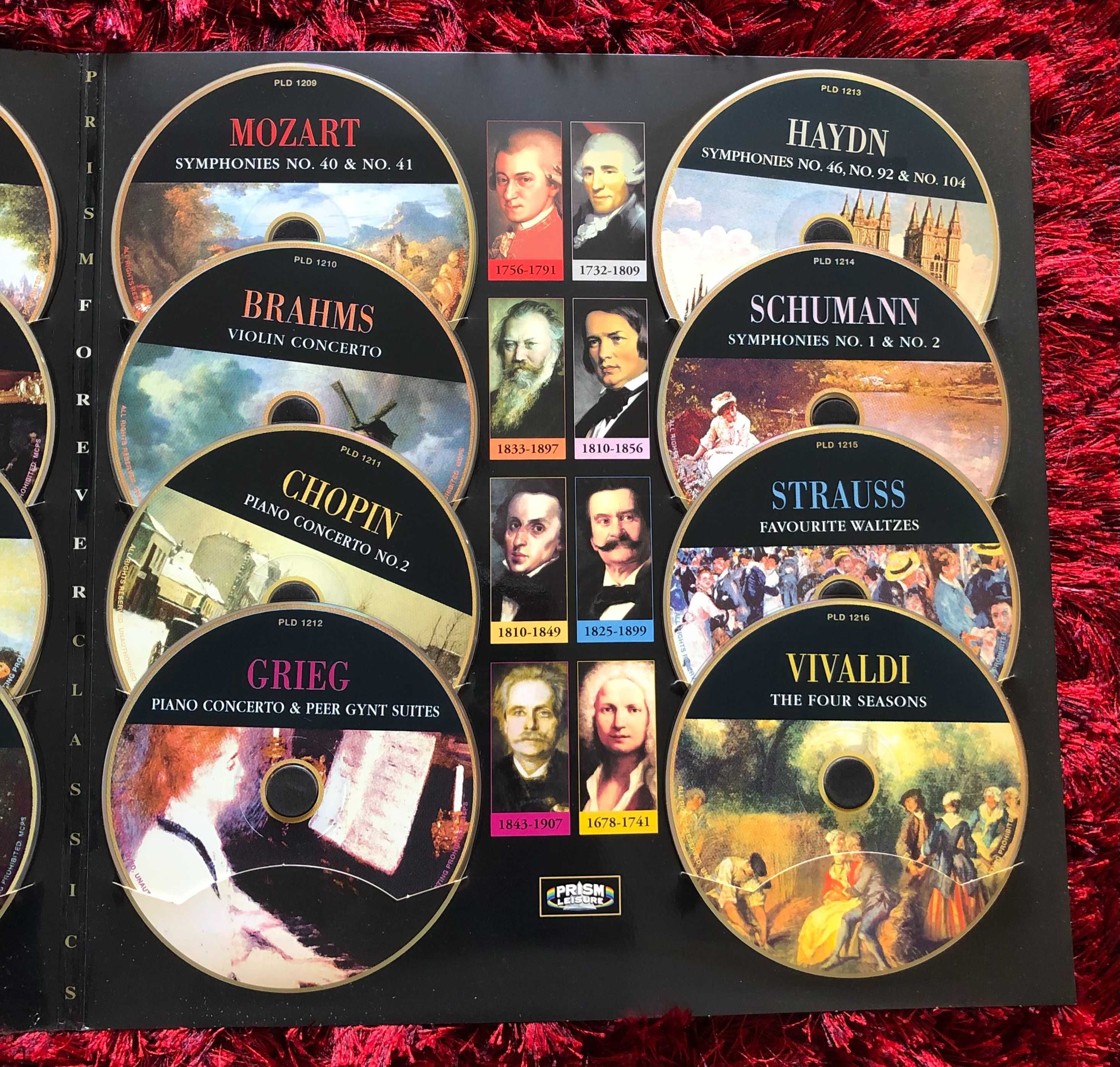 Música clássica: Forever Classics (the very best 16 CD picture discs)