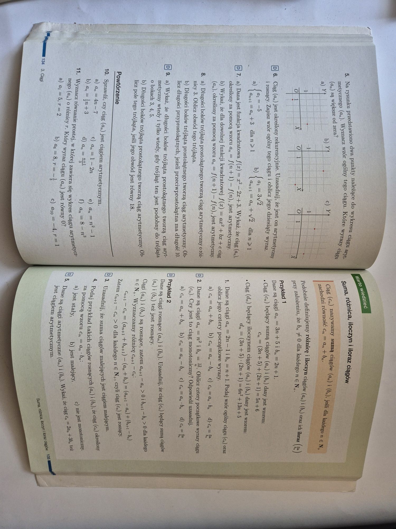 Matematyka kl. 3 dla LO I technikum