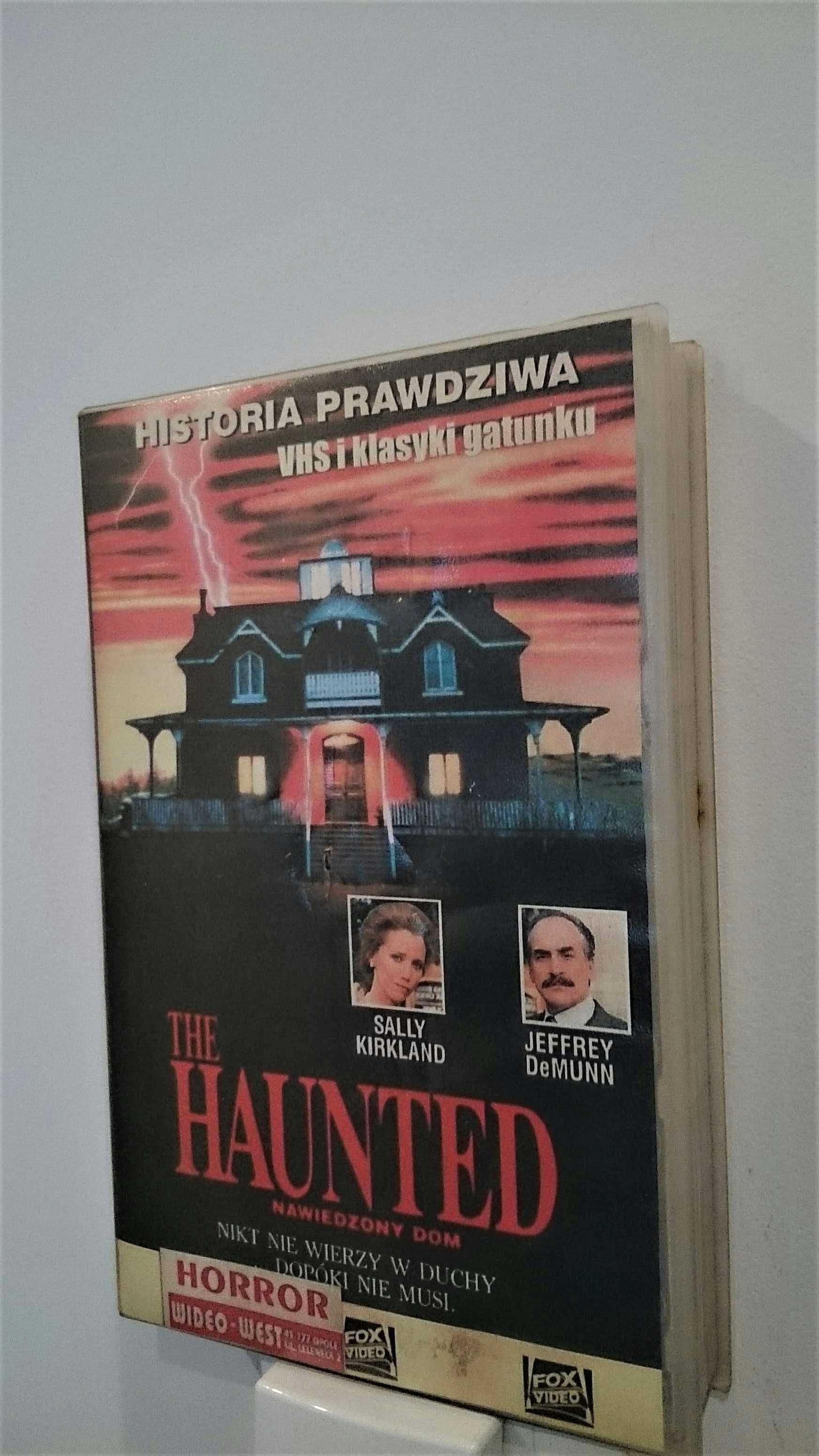 Nawiedzony Dom HORROR / Pasażer 57 - VHS Filmy Kasety HIT Lektor